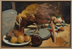 Electric Drill, Chicken and Venetian Mask – Hauptbild