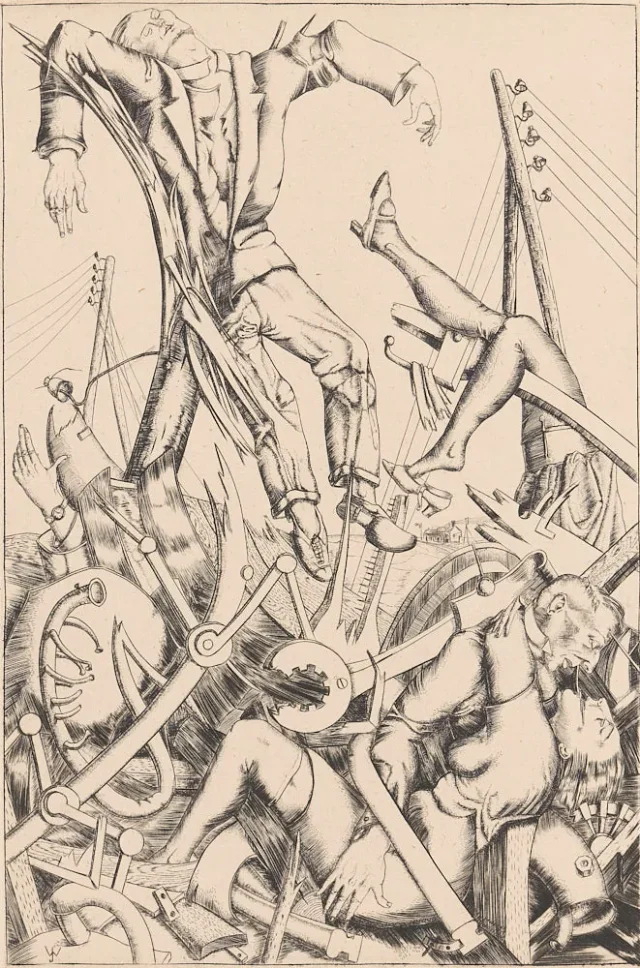 Railway Accident (from the portfolio Dance of Death)