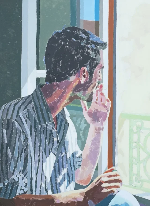 Frédéric Smoking at the Window
