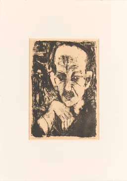 Bildnis Carl Sternheims – Hauptbild